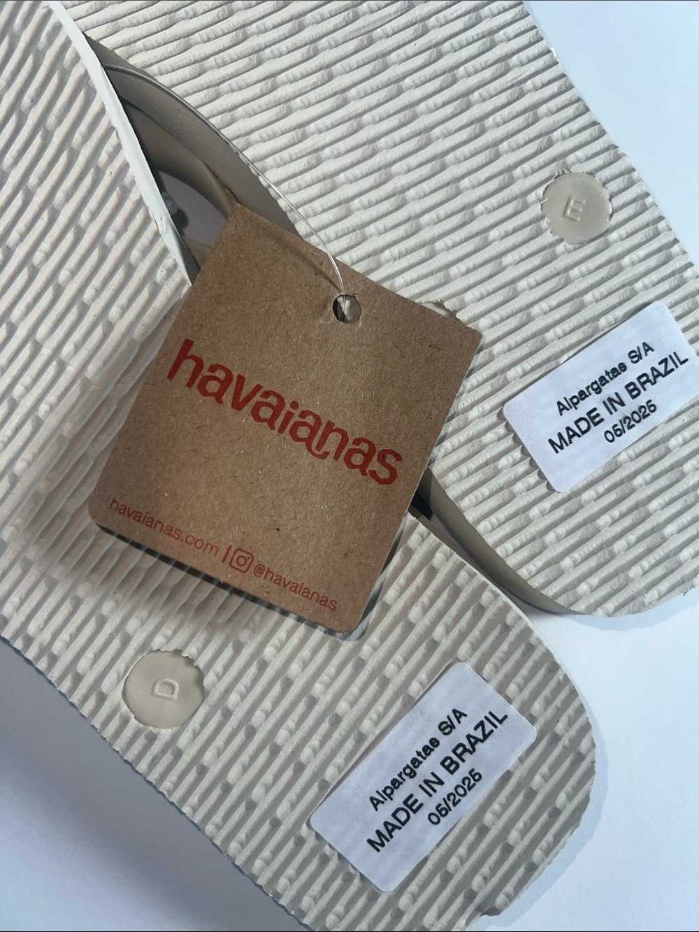 NWT Women's Summer Bliss Slim Flip Flops Havaianas Sandals 7/8 - Picture 9 of 15
